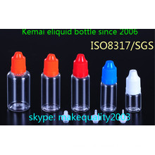 food grade ecigarette refillings ELIQUID bottle/tester tips/rubber caps=top quality ISO8317 PET/PE bottle manufactory since 2003